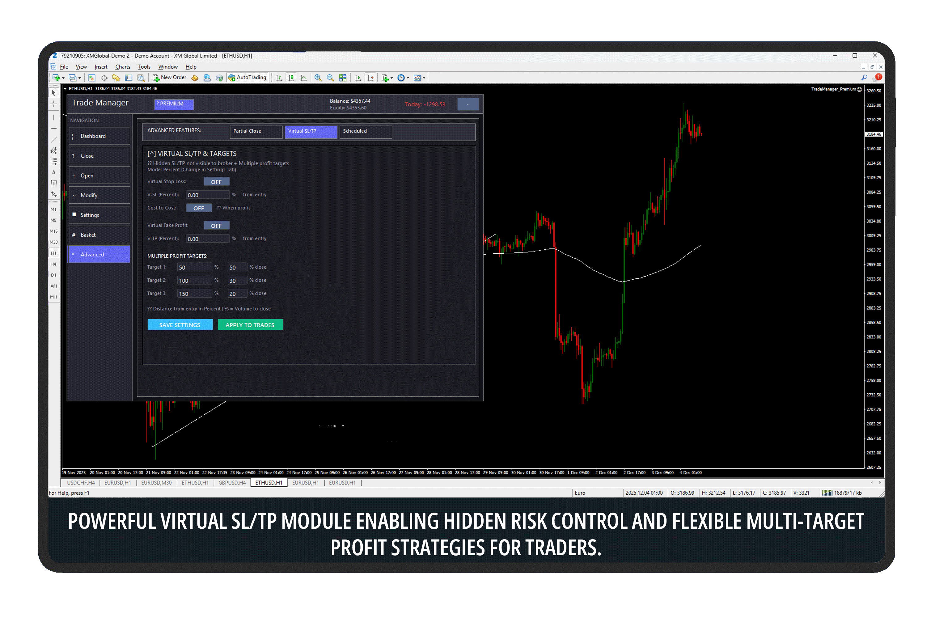 Powerful Virtual TP and SL Module